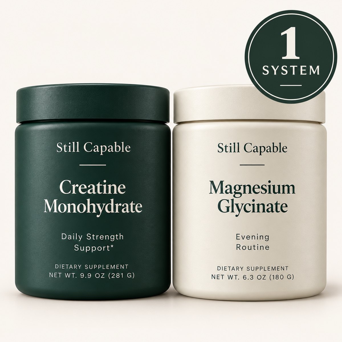 Still Capable — 1 Creatine + 1 Magnesium