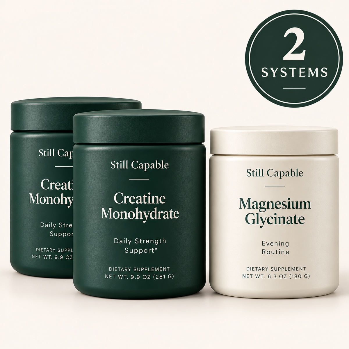 Still Capable — 2 Creatines + 1 Magnesium