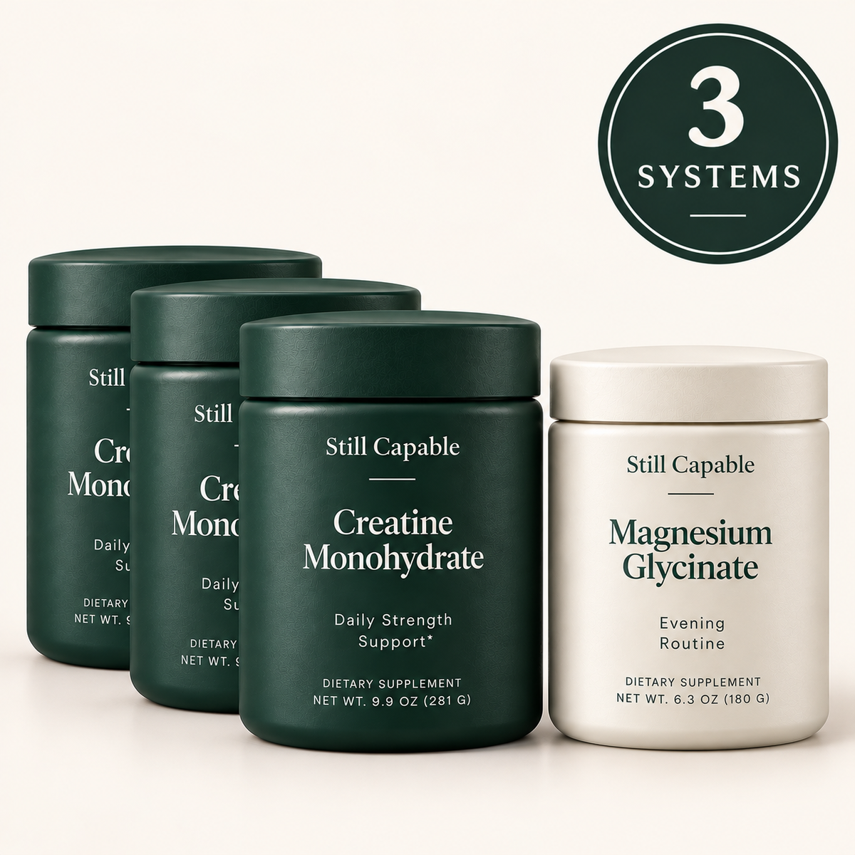 Still Capable — 3 Creatines + 1 Magnesium